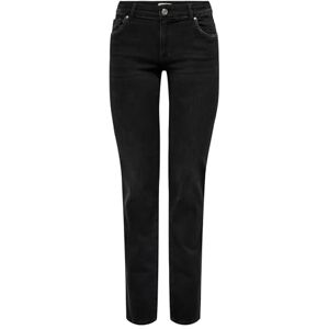 ONLY Female Straight-Fit ONLALICIA REG Strt DNM DOT297 NOOS, Tvättad svart, 27W x 30L ONLY Female Straight-Fit ONLALICIA REG Strt DNM DOT297 NOOS, Tvättad svart, 27W x 30L