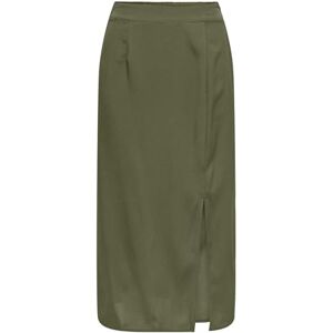 ONLY Onlnova Life Vis Lamar Slit Skirt Solid, Kalamata, S ONLY Onlnova Life Vis Lamar Slit Skirt Solid, Kalamata, S