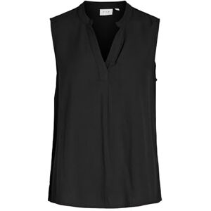 Vila Virosa V-hals S/L topp – Noos, Svart skönhet, 34 Vila Virosa V-hals S/L topp – Noos, Svart skönhet, 34