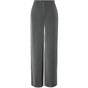 PIECES Pckamil Hw Wide Pant Noos, Mörkgrå melange, (XS) W x 30L PIECES Pckamil Hw Wide Pant Noos, Mörkgrå melange, (XS) W x 30L