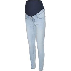 VERO MODA Vmmtanya S Piping jeans Vi352 Ga Noos, Ljusblå denim, M / 32L VERO MODA Vmmtanya S Piping jeans Vi352 Ga Noos, Ljusblå denim, M / 32L