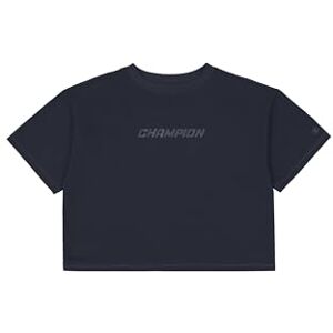 Champion Legacy C-Tech W (117481) Fin Stretch Jersey Tonal Logo Boxy SS Crewneck T-shirt, Svart (NBK), XS C-Tech Dam FW24, Svart (Nbk), XS Champion Legacy C-Tech W (117481) Fin Stretch Jersey Tonal Logo Boxy SS Crewneck T-shirt, Svart (NBK), XS C-Tech Dam FW24, Svart (Nbk), XS