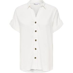 ONLY asmin Shirt S/S WVN Noos, Snövit, XS ONLY asmin Shirt S/S WVN Noos, Snövit, XS