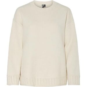 PIECES Pcorly Ls O-hals oversize stickad Pwp Bc, Björk, M PIECES Pcorly Ls O-hals oversize stickad Pwp Bc, Björk, M