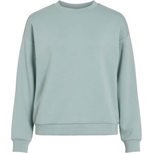 Vila Visandy L/S Sweat Top – Noos, Blå surfing, XXL Vila Visandy L/S Sweat Top – Noos, Blå surfing, XXL