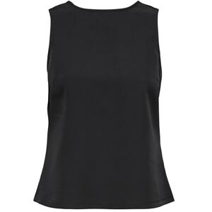 ONLY Onl Ginie Sl lös båge topp WVN, svart, M ONLY Onl Ginie Sl lös båge topp WVN, svart, M