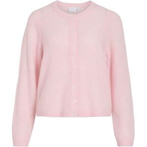 Vila Vilory O-Neck L/S stickad kofta Noos, körsbärsblom, XS Vila Vilory O-Neck L/S stickad kofta Noos, körsbärsblom, XS