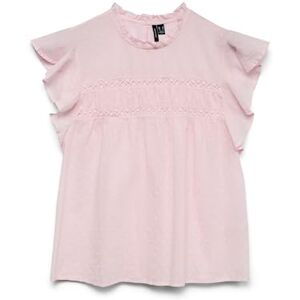 VERO MODA VMTRINE SL LACE TOP WVN GA NOOS, Rosa-a-boo, M VERO MODA VMTRINE SL LACE TOP WVN GA NOOS, Rosa-a-boo, M