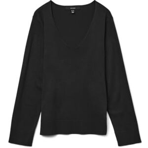 VERO MODA TALL VERO MODA ALL VMSILJE LS V-hals tröja GA NOOS TLL, svart, M (Lång) VERO MODA TALL VERO MODA ALL VMSILJE LS V-hals tröja GA NOOS TLL, svart, M (Lång)