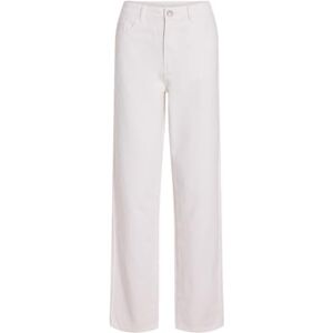 Vila Vikelly Hw raka jeans vit-018, Vit denim, 36 Vila Vikelly Hw raka jeans vit-018, Vit denim, 36