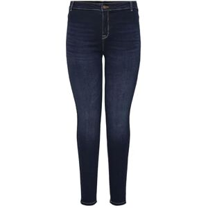 ONLY Carmakoma Dam Carhuba Hw Skinny Jeggings Dbd DNM Noos jeans, Mörkblå denim, 46W x 32L ONLY Carmakoma Dam Carhuba Hw Skinny Jeggings Dbd DNM Noos jeans, Mörkblå denim, 46W x 32L