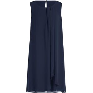 Betty & co. Betty & Co chiffongklänning för kvinnor i lagerlook, blå, 46 SE Betty & co. Betty & Co chiffongklänning för kvinnor i lagerlook, blå, 46 SE