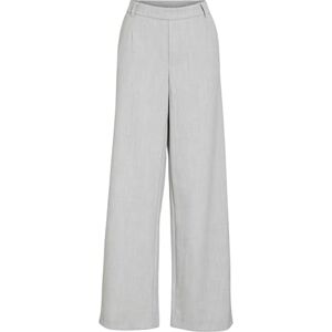 Vila dam Vivarone Hw Wide Pant-Noos, Ljusgrå melange, 44 Vila dam Vivarone Hw Wide Pant-Noos, Ljusgrå melange, 44