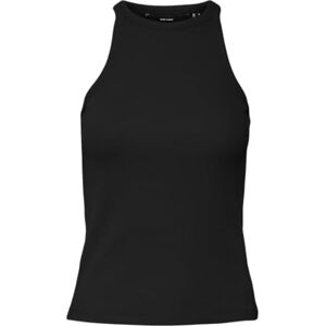 VERO MODA VMCHLOE kort tank topp JRS NOOS, svart, XL VERO MODA VMCHLOE kort tank topp JRS NOOS, svart, XL