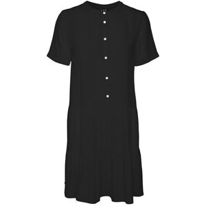 VERO MODA Dam VMBUMPY SS kort klänning WVN NOOS-klänning, svart, M, svart, M VERO MODA Dam VMBUMPY SS kort klänning WVN NOOS-klänning, svart, M, svart, M