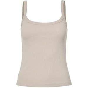 PIECES Pcmay Strap Top JRS Noos Bc, Silvergrå, M PIECES Pcmay Strap Top JRS Noos Bc, Silvergrå, M