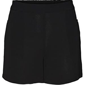 NOISY MAY Nmclara Smiley Nw Noos shorts för kvinnor, svart, L NOISY MAY Nmclara Smiley Nw Noos shorts för kvinnor, svart, L