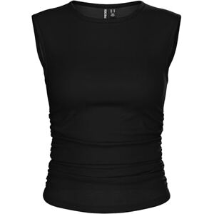 PIECES Female Top PCMADISON samlad, svart, S PIECES Female Top PCMADISON samlad, svart, S