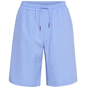 Cream dam Casual shorts Below KneeTie Waist, Vista Blue, 34 Cream dam Casual shorts Below KneeTie Waist, Vista Blue, 34