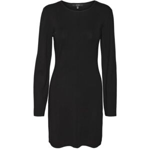 VERO MODA dam Vmwillow Ls O-neck klänning Ga klänning, svart, M VERO MODA dam Vmwillow Ls O-neck klänning Ga klänning, svart, M