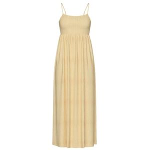 PIECES Pcfeline Strap Dress Pwp WVN, Solnedgång guld, S PIECES Pcfeline Strap Dress Pwp WVN, Solnedgång guld, S