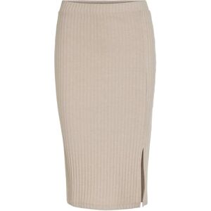 Vila dam Viribini Hw kjol Noos kjol, Naturlig blandning, XXL Vila dam Viribini Hw kjol Noos kjol, Naturlig blandning, XXL
