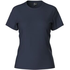 PIECES Dam Pcmara Ss Tee Noos Bc T-shirt, Amber blå, S PIECES Dam Pcmara Ss Tee Noos Bc T-shirt, Amber blå, S
