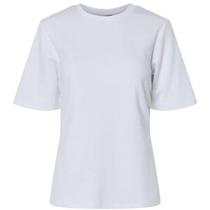 PIECES Pcskylar Ss split Tee JRS, Ljus vit, XS PIECES Pcskylar Ss split Tee JRS, Ljus vit, XS