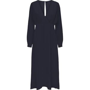 ONLY ONLALMA Life Poly JEN Long Dress SOLID, natthimmel, M ONLY ONLALMA Life Poly JEN Long Dress SOLID, natthimmel, M