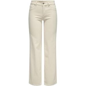 ONLY Onlblush Mid Straight DNM Dot Noos, ecru, 30 SE/XL ONLY Onlblush Mid Straight DNM Dot Noos, ecru, 30 SE/XL