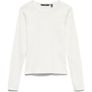 VERO MODA VMCHLOE LS Short Top JRS NOOS, Snövit, M VERO MODA VMCHLOE LS Short Top JRS NOOS, Snövit, M