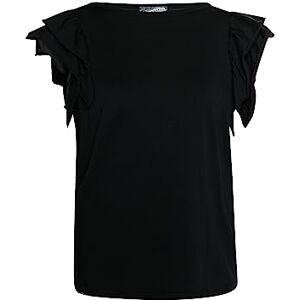 Festland fastlandet dam-t-shirt, svart, S Festland fastlandet dam-t-shirt, svart, S