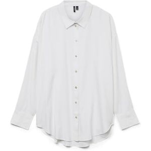 VERO MODA VMNORA LS oversize skjorta WVN GA NOOS, Ljus vit, XL VERO MODA VMNORA LS oversize skjorta WVN GA NOOS, Ljus vit, XL