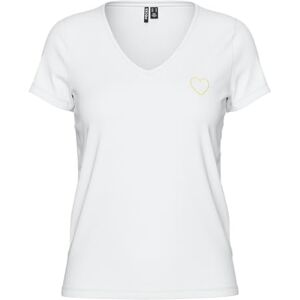 PIECES Pcnew Billy Tee Emb Noos Bc, Ljus vit, XS PIECES Pcnew Billy Tee Emb Noos Bc, Ljus vit, XS