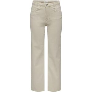 ONLY Kvinnors ONLJUICY HW Wide Leg DNM REABOX NOOS jeans, ecru, 30/32 ONLY Kvinnors ONLJUICY HW Wide Leg DNM REABOX NOOS jeans, ecru, 30/32