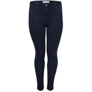 ONLY Caraugusta Hw Skinny Bb Dbd Noos jeans, Mörkblå, 46 SE ONLY Caraugusta Hw Skinny Bb Dbd Noos jeans, Mörkblå, 46 SE