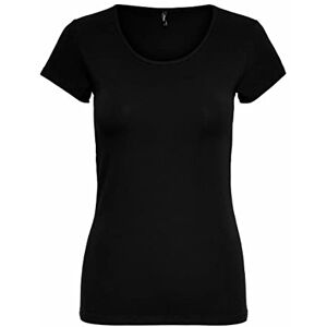 ONLY 15205059 T-Shirt, M, Svart ONLY 15205059 T-Shirt, M, Svart