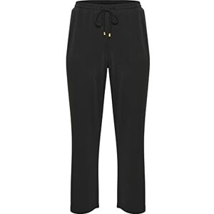 Kaffe Curve Kaffe kurva dam plus size byxor joggare tröja lös elastisk tråd, svart djup, XL Kaffe Curve Kaffe kurva dam plus size byxor joggare tröja lös elastisk tråd, svart djup, XL