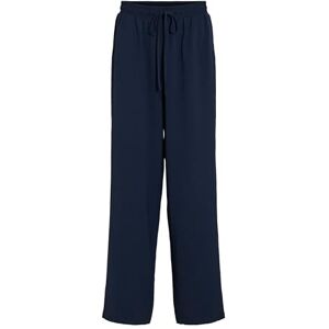 Vila Vijosa HW Wide Pants-Noos, Marinblå Blazer, 42 för kvinnor, Marinblå kavaj, 38 Vila Vijosa HW Wide Pants-Noos, Marinblå Blazer, 42 för kvinnor, Marinblå kavaj, 38