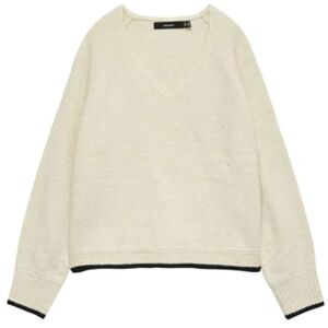 VERO MODA Vmaquarius Ls V-hals raglan tröja Bf, Björk, M VERO MODA Vmaquarius Ls V-hals raglan tröja Bf, Björk, M