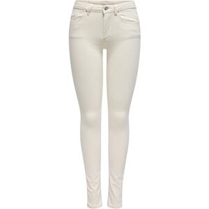 ONLY Onlblush Mid Skinny DNM Dot019 Noos, ecru, 30 SE/XL ONLY Onlblush Mid Skinny DNM Dot019 Noos, ecru, 30 SE/XL