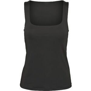 VERO MODA dam Vmbianca Sl Square Neck JRS Noos Top, svart, XS VERO MODA dam Vmbianca Sl Square Neck JRS Noos Top, svart, XS