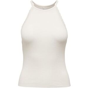ONLY ONLGEMMA SL Scallop HLTNECK TOP CC KNT, Molndansare, L ONLY ONLGEMMA SL Scallop HLTNECK TOP CC KNT, Molndansare, L