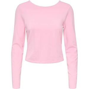 ONLY Onlkiss Life Ls Open Bac Top Cc JRS Noos, Romance Rose, M ONLY Onlkiss Life Ls Open Bac Top Cc JRS Noos, Romance Rose, M