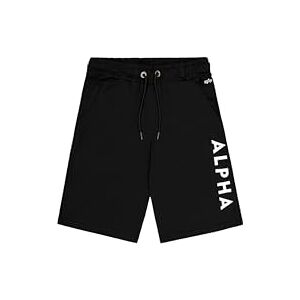Alpha Industries Alpha Jersey Shorts för män, Black, XS Alpha Industries Alpha Jersey Shorts för män, Black, XS