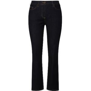 Ulla Popken dam stickad fleecejacka, Mörkblå denim, 40W x 34L, Byxor Ulla Popken dam stickad fleecejacka, Mörkblå denim, 40W x 34L, Byxor