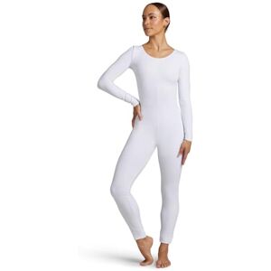 Capezio Långärmad enhet för kvinnor, Vitt, S Capezio Långärmad enhet för kvinnor, Vitt, S