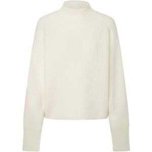 Pepe Jeans dam Irma Perkins, stickade kläder, vit, M, Vit (Mousse vit), M Pepe Jeans dam Irma Perkins, stickade kläder, vit, M, Vit (Mousse vit), M