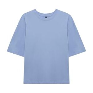 DeFacto damer oversize crop tops – klassisk baströja för kvinnor – bekväm oversize skjorta för kvinnor, Lt.blå, XS DeFacto damer oversize crop tops – klassisk baströja för kvinnor – bekväm oversize skjorta för kvinnor, Lt.blå, XS