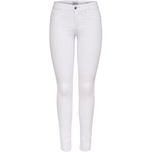 ONLY Onlultimate Soft Reg. Skinny White Noos jeans, Vit, XS ONLY Onlultimate Soft Reg. Skinny White Noos jeans, Vit, XS